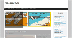 Desktop Screenshot of matacafe.co